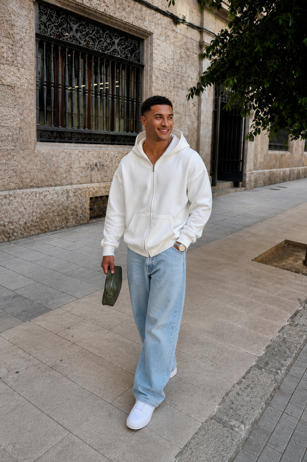 Jean Baggy Bleu Clair – Confort & Look Urbain