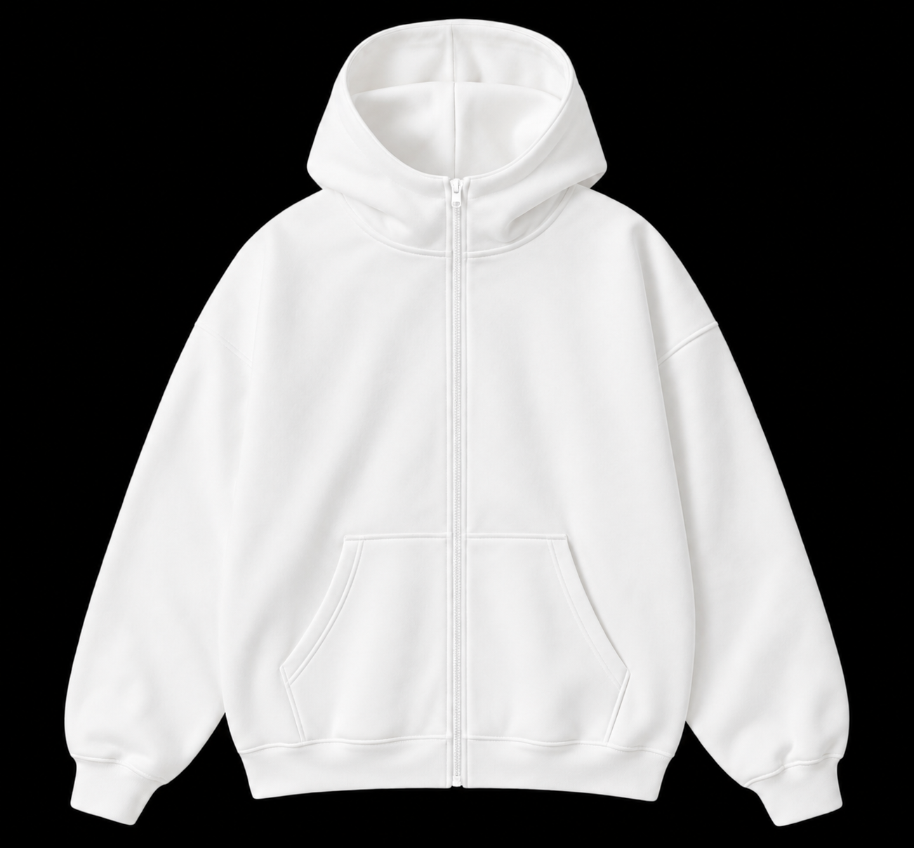 Hoodie Blanc Signature – L’Essentiel du Style Urbain